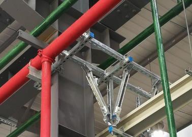 泰州该抗震支架的整体式支吊架结构协调性好